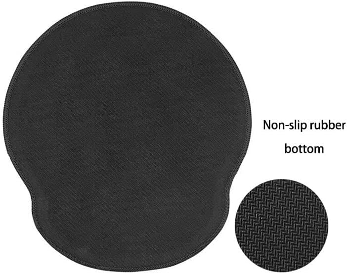 TREXD Mouse Pad with Writ Rest Soft Memory Foam Mouse Pad Anti-Skid Ergonomic Mat Gel Wrist Support Gaming Mouse Pad - Image 4