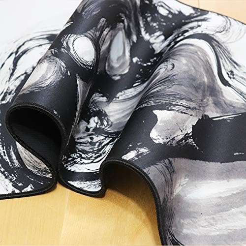 ULTRAMIX XXL Large Gaming Laptop Mouse Pad, Japanese Artisan Mouse pad Anime, Sumo Wrestling Nokotta Sumie 35.4 x 15.7 x 0.1 inches (900 x 400 x 3 mm) Thick Rubber Table Mat,White Mouse pad - Image 7