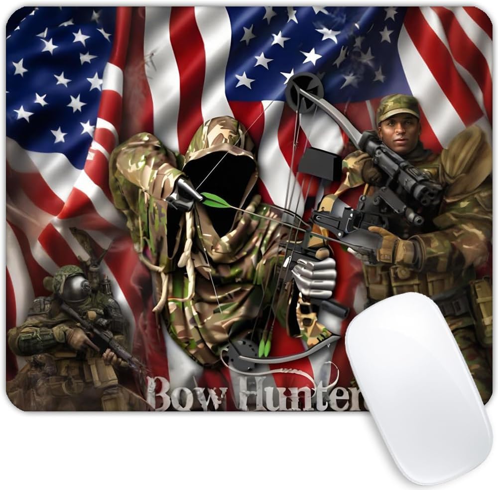 United States National Flag Mousepad Non-Slip Rubber Base Mouse Pads for Computers Laptop Office Desk Accessories Mouse pad (National Flag, 1pc) - Image 48