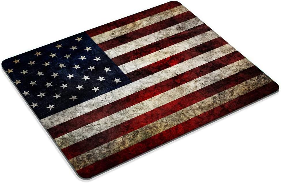 United States National Flag Mousepad Non-Slip Rubber Base Mouse Pads for Computers Laptop Office Desk Accessories Mouse pad (National Flag, 1pc) - Image 2