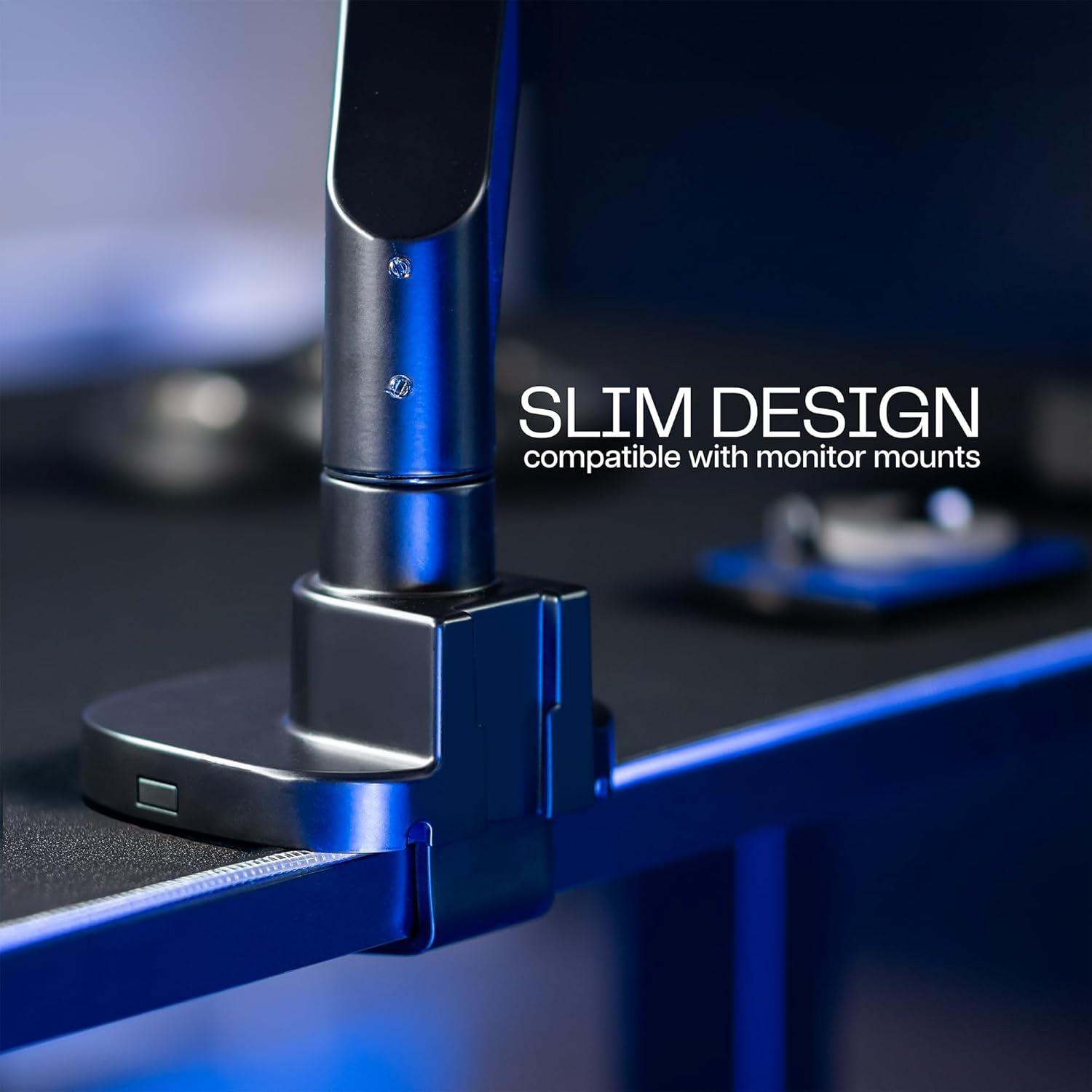 VIVO Extra Large 71 x 36 inch Full Size Desk Pad with RGB Lighting for Office Ambience and Immersive Gaming, Oversized Mouse Pad Table Top Cover, 12 Color Modes, Non-Slip Base, Black, DESK-PAD72-36 - Image 8