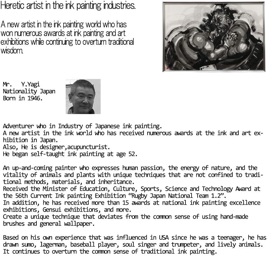 XXL Large Gaming Laptop Mouse Pad, Japanese Artisan Mouse pad Anime, Samurai Yukimura Sanada Sumie 35.4 x 15.7 x 0.1 inches (900 x 400 x 3 mm) Thick Rubber Table Mat,White Mouse pad - Image 7