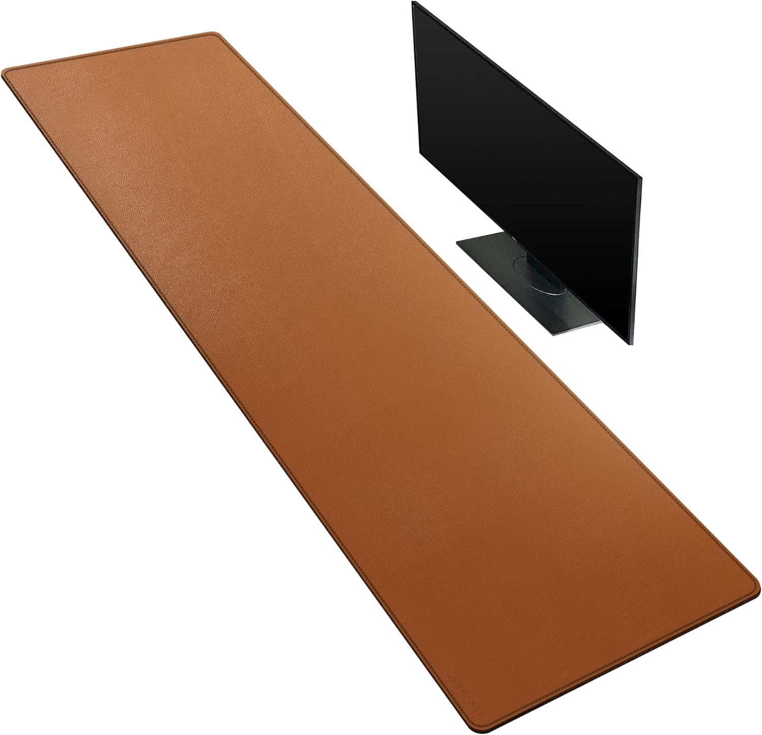 ZORESYN Conference Desk Mat Black (70.87" x 31.5") - PU Leather Large Mouse pad for Keyboard, Desk Mat with Nonslip Base and Waterproof Desktop Writing Pad Mouse Mat - Image 32