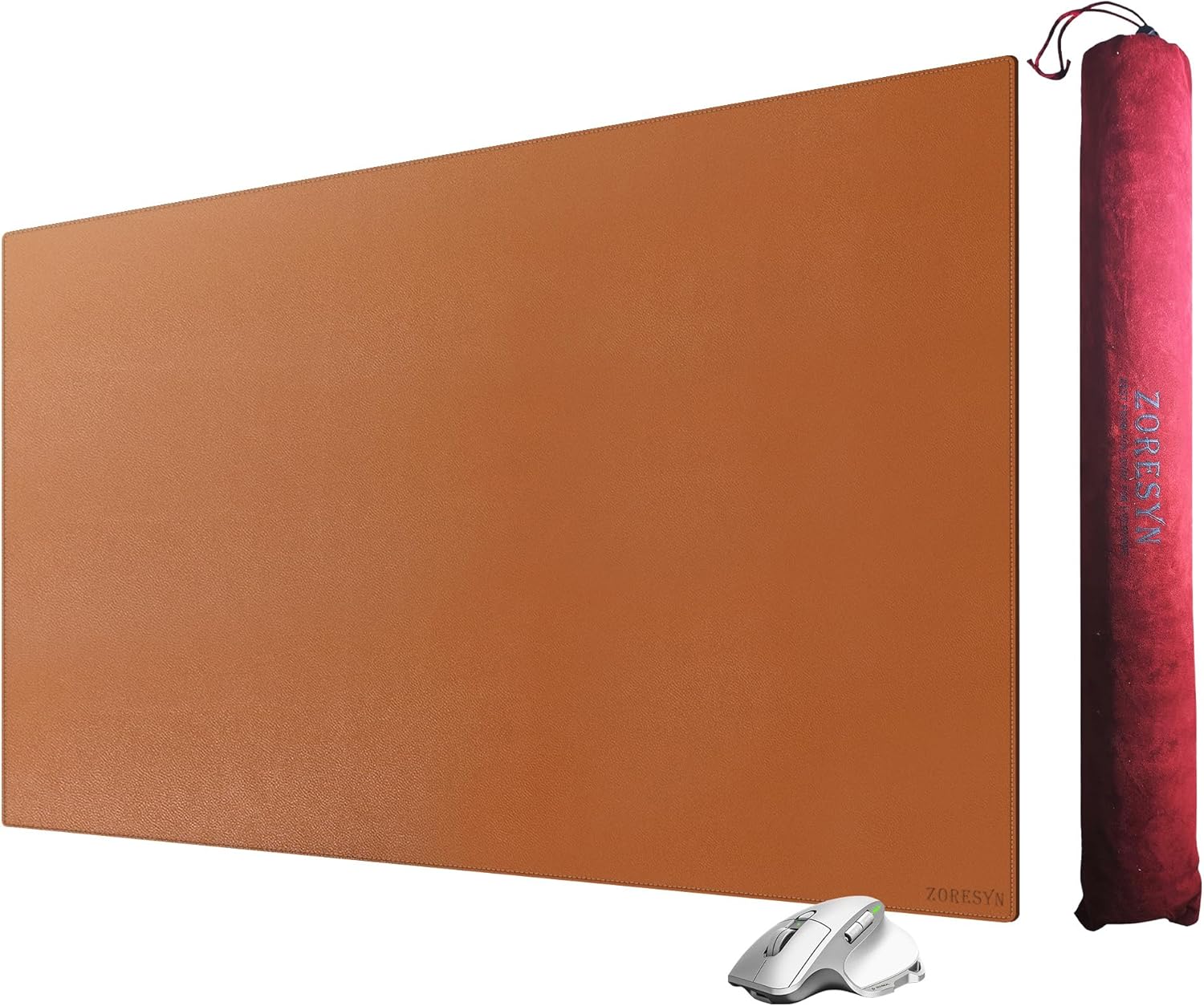 ZORESYN Conference Desk Mat Black (70.87" x 31.5") - PU Leather Large Mouse pad for Keyboard, Desk Mat with Nonslip Base and Waterproof Desktop Writing Pad Mouse Mat - Image 43