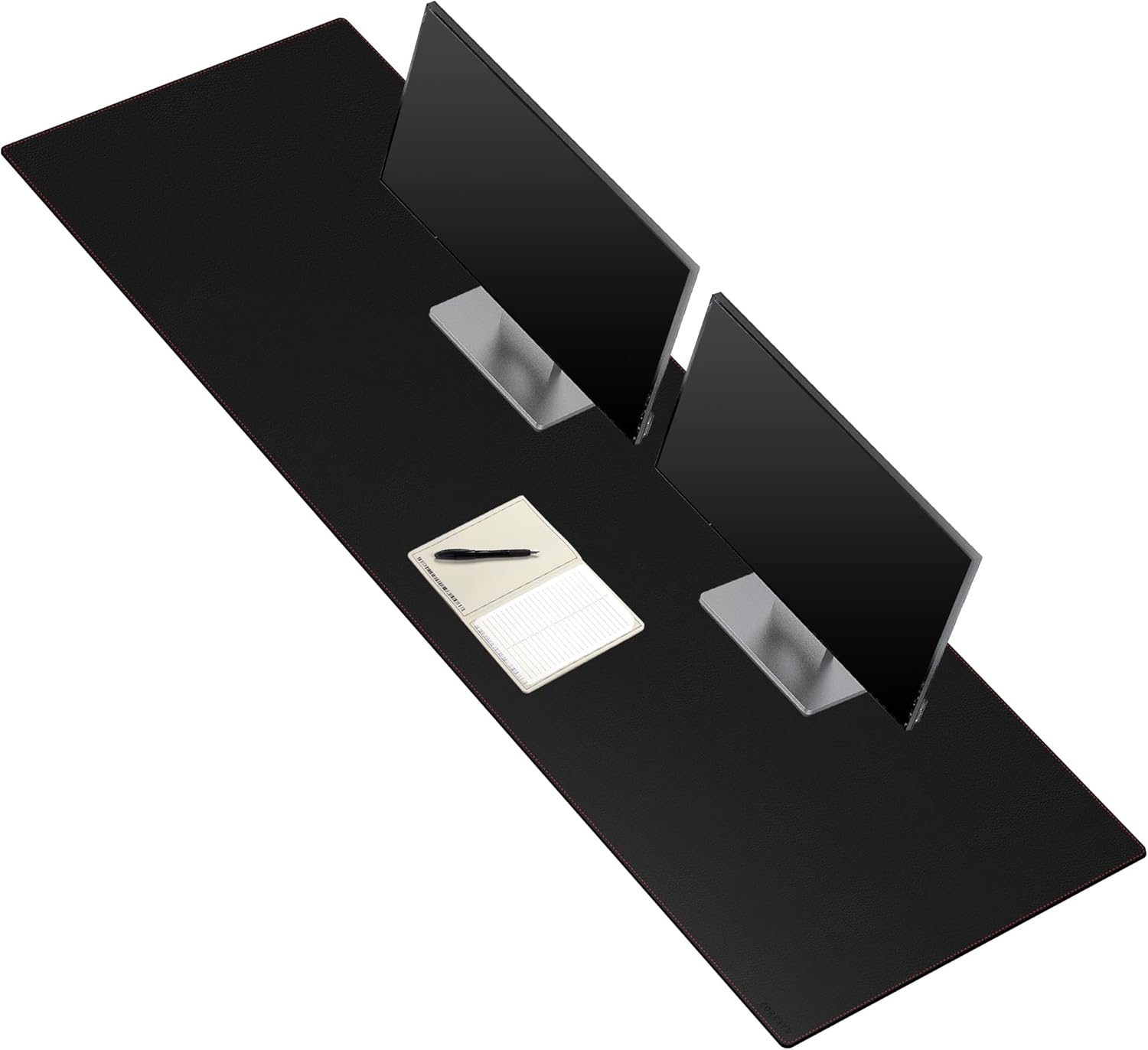 ZORESYN Conference Desk Mat Black (70.87" x 31.5") - PU Leather Large Mouse pad for Keyboard, Desk Mat with Nonslip Base and Waterproof Desktop Writing Pad Mouse Mat - Image 48