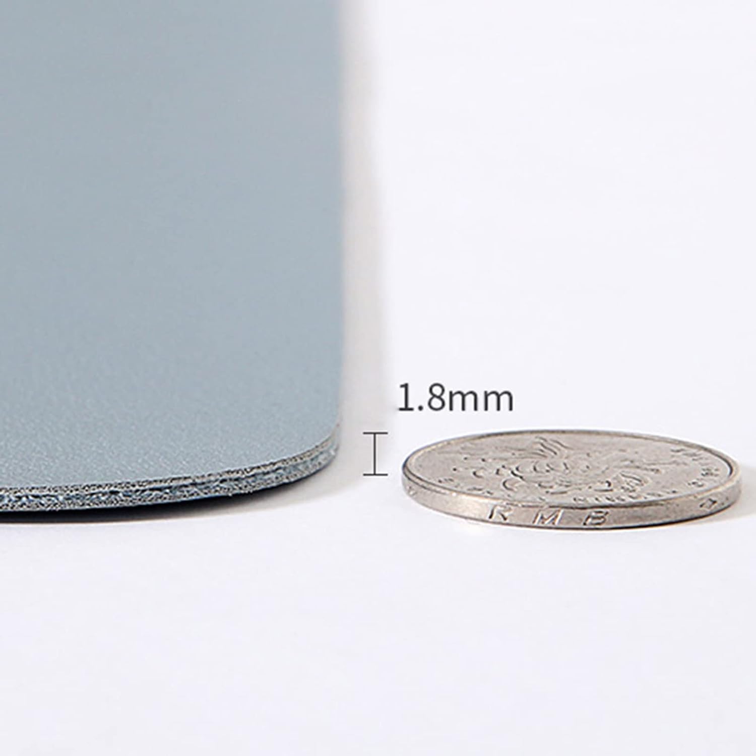 ZPEE Leather Mouse Pads for Desk,Gaming Mouse Pad Large Waterproof Mouse Mat for Computer Keyboard Mat Not-Slip Writing Mat Table Mat-Blue 100x50cm - Image 5